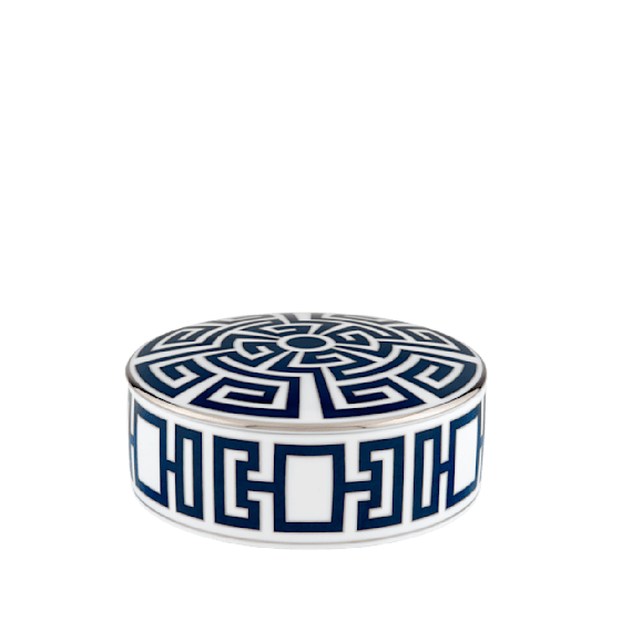 Шкатулка с крышкой 13 см., LABIRINTO SCARLATTO от Ginori 1735, 017RG02 FX508001G00125300