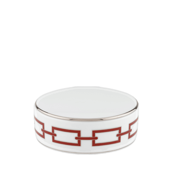 Шкатулка с крышкой 13 см., CATENE SCARLATTO от Ginori 1735, 017RG02 FX508001G00125700