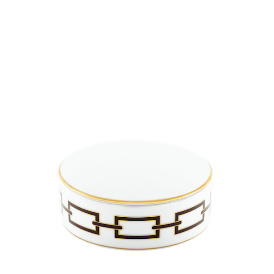 Шкатулка с крышкой 13 см., CATENE EBANO от Ginori 1735, 017RG02 FX5080LXG00135500