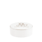 Шкатулка с крышкой 13 см., CORONA MONOGRAM PLATINO от Ginori 1735, 017RG02 FX5080LXM01720200