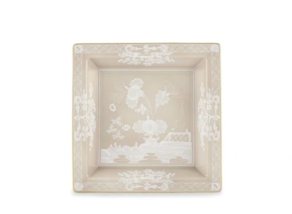 Тарелка квадратная 24 см., ORIENTE ITALIANO MERINGA от Ginori 1735, 017RG02 FG6836LX0245G00135700