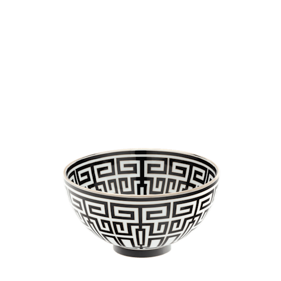 Чаша 11 см., LABIRINTO NERO от Ginori 1735, 020RG00 FG649901G00125100