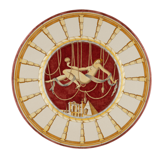 Тарелка 49 см., DOMITILLA от Ginori 1735, 020RG00 FPT000010490G00101000