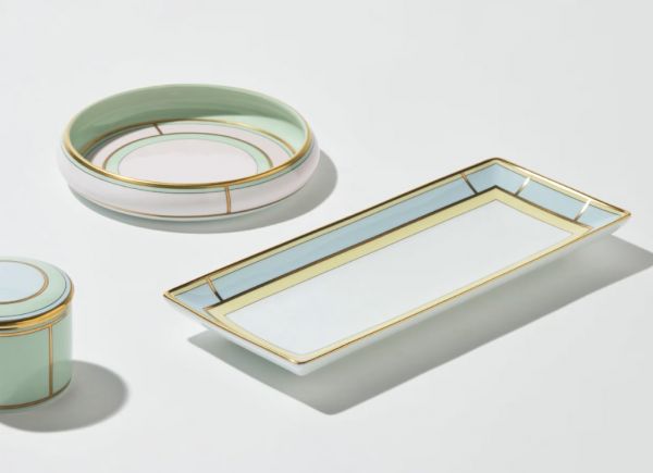 Прямоугольное блюдо 12х28 см., DIVA CELESTE, Ginori