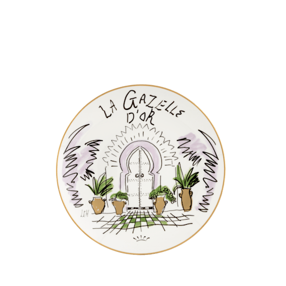 Тарелка 27 см.,
 PROFUMI LUCHINO - LA GAZELLE D'OR от Ginori 1735, 140RG00 FPT110LX0270G00131600