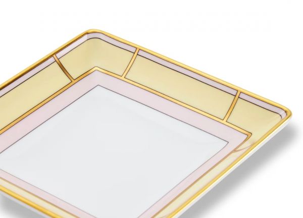 Квадратное блюдо  13,5х13,5 см., DIVA GIALLO, Ginori