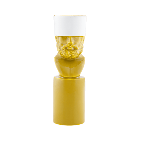 Подсвечник LCDC 23 см., LCDC - AMBER LAGOON от Ginori 1735, 179RG06 FCO035LX0230G00131000