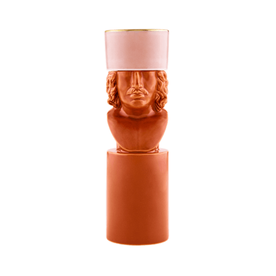 Подсвечник LCDC 23 см., LCDC - ORANGE RENAISSANCE от Ginori 1735, 179RG08 FCO031LX0230G00131000