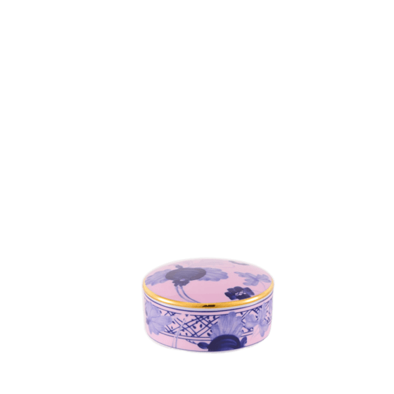 Маленькая шкатулка с крышкой 4см., ORIENTE ITALIANO AZALEA от Ginori 1735, 186RG00 FCO025LX0040G00124500