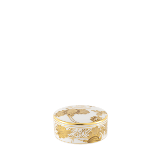 Маленькая шкатулка с крышкой 4см., ORIENTE ITALIANO AURUM от Ginori 1735, 186RG00 FCO025LX0040G00133000