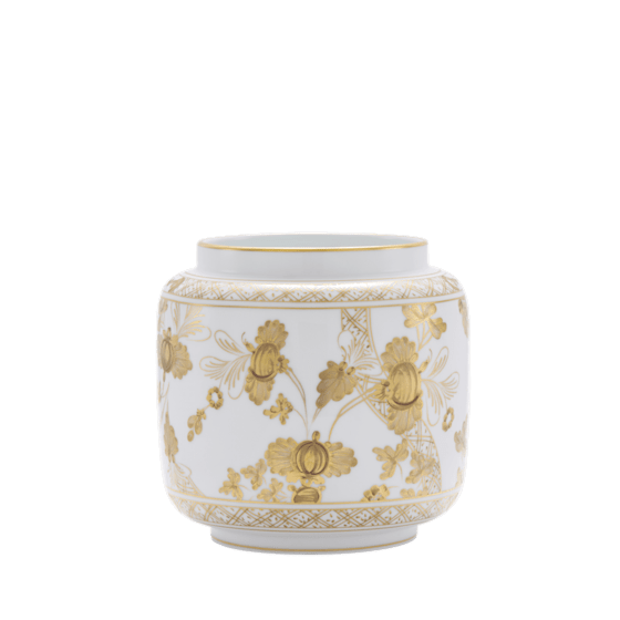 Ваза Подсвечник В18 см., ORIENTE ITALIANO AURUM от Ginori 1735, 186RG00 FCO041LX0180G00133000