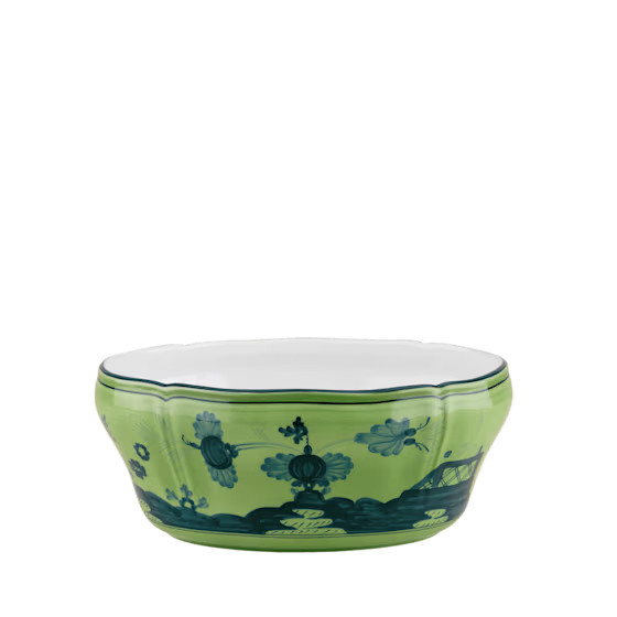Салатник овальный 25 см., ORIENTE ITALIANO MALACHITE от Ginori 1735, 003RG00 FIN030010250G00123600