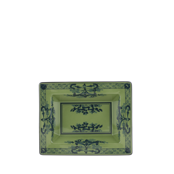 Прямоугольное блюдо 15х19 см., ORIENTE ITALIANO MALACHITE от Ginori 1735, 017RG02 FG6838010150G00123600