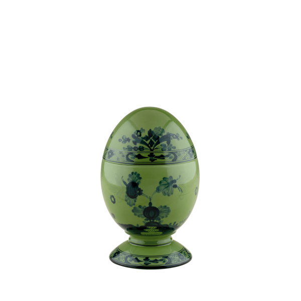 Яйцо с крышкой 21 см., ORIENTE ITALIANO MALACHITE от Ginori 1735, 017RG00 FG6846010210G00123600
