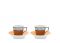 Набор из 2 кофейных пар, 4 предмета., IL VIAGGIO DI NETTUNO - TERRACOTTA от Ginori 1735, 101RG00 FX9177LXGENG00135001
