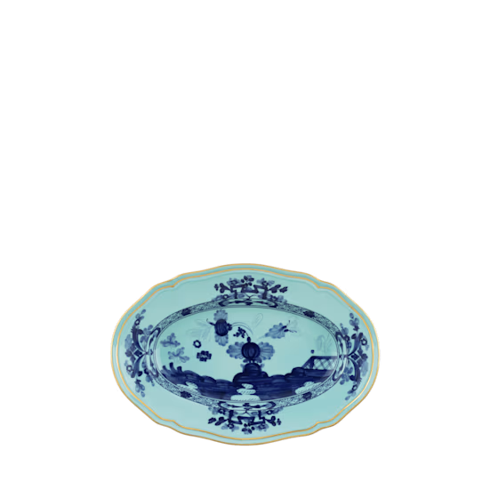 Блюдо овальное малое 15 х 22 см., ORIENTE ITALIANO IRIS от Ginori 1735, 003RG00 FRV000010220G00124300