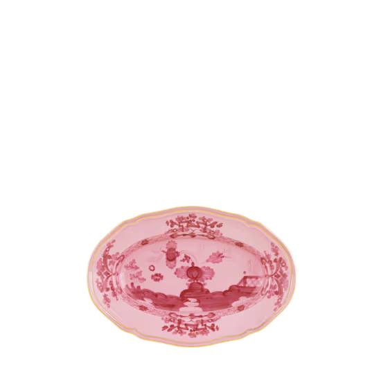 Блюдо овальное малое 15 х 22 см., ORIENTE ITALIANO PORPORA от Ginori 1735, 003RG00 FRV000010220G00124200