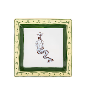 Квадратное блюдо 24.5 см., IL VIAGGIO DI NETTUNO - AMALFI LEMON от Ginori 1735, 017RG02 FG6836LX0245G00135000