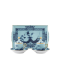 Набор из 2 кофейных пар с подносом, 7 предметов.,
 ORIENTE ITALIANO IRIS от Ginori 1735, 004RG00 FX2301LXGENG00124300